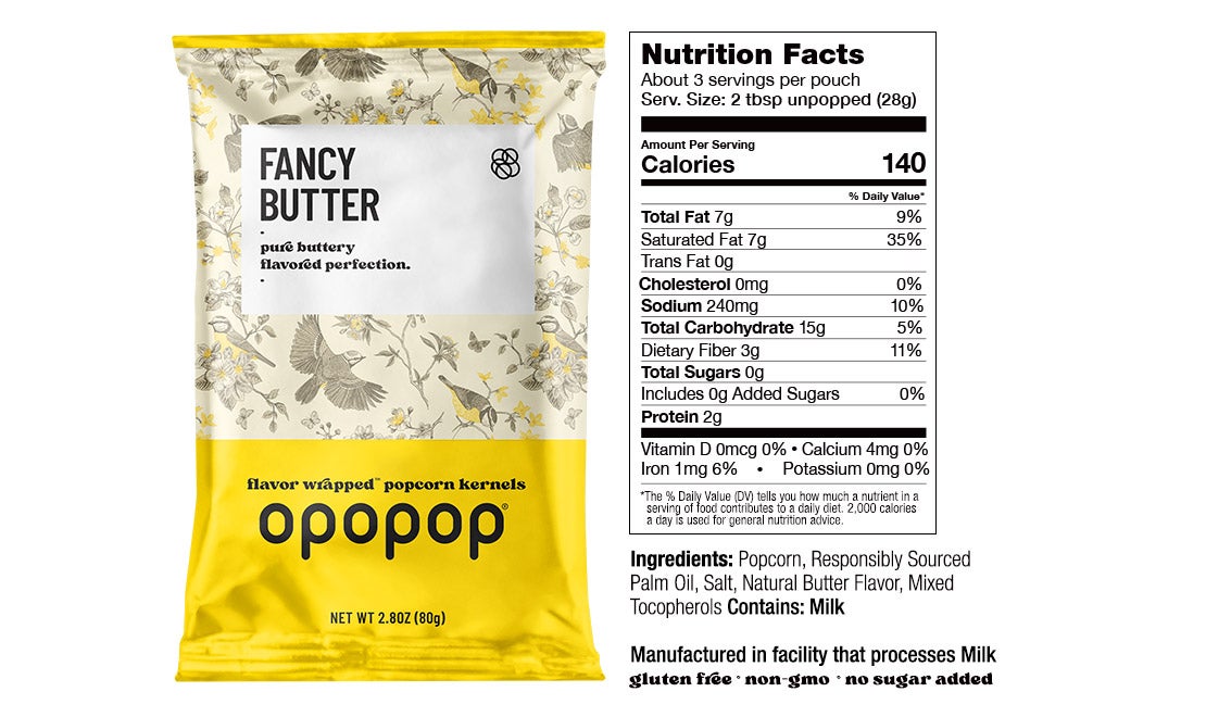 Opopop Variety Show Flavor-Wrapped Popcorn Kernels | 30A Olive Oil Co.