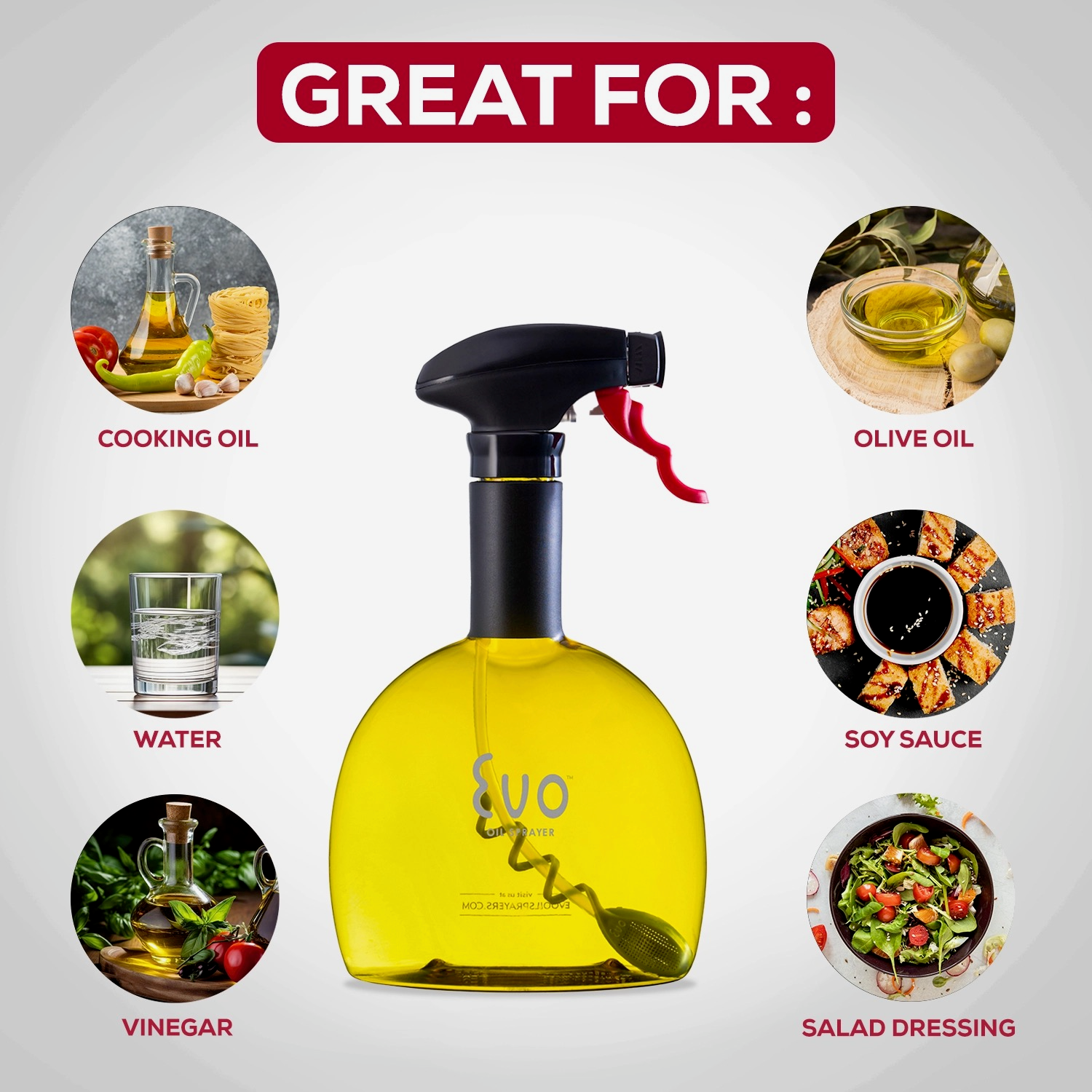 Evo Oil Sprayer Bottle - Thumbnail 4