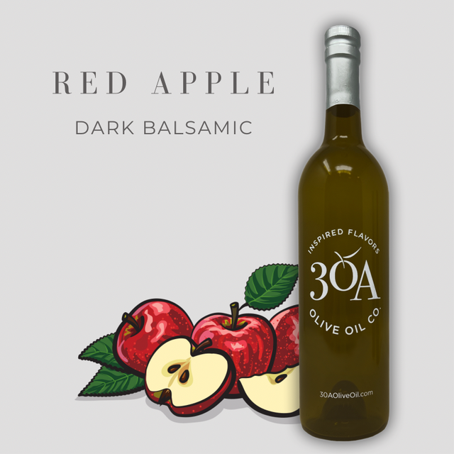All Natural Aged Red Apple Balsamic - Anacortes Oil & Vinegar Bar, Shop  Online